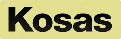 Kosas logo sticker