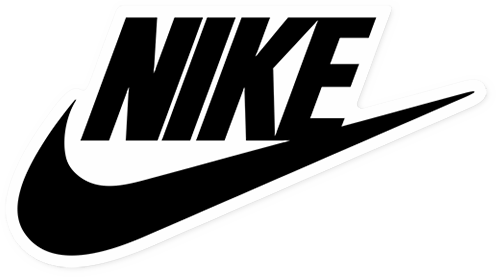 Nike logo sticker