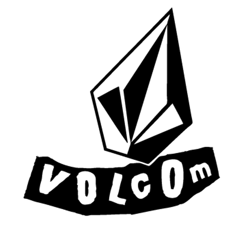 Volcom logo sticker